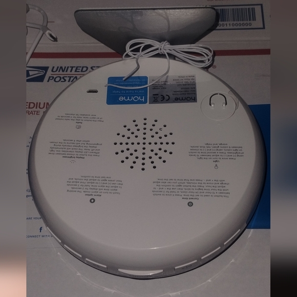 Home Labs Sunrise Alarm Clock Color Changing LED  Face. New Open Tested - Picture 3 of 3